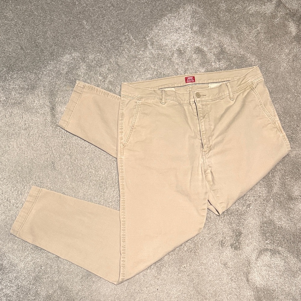 Men’s Levi’s XX Chino Standard Taper Pants Size 36x32 Tan